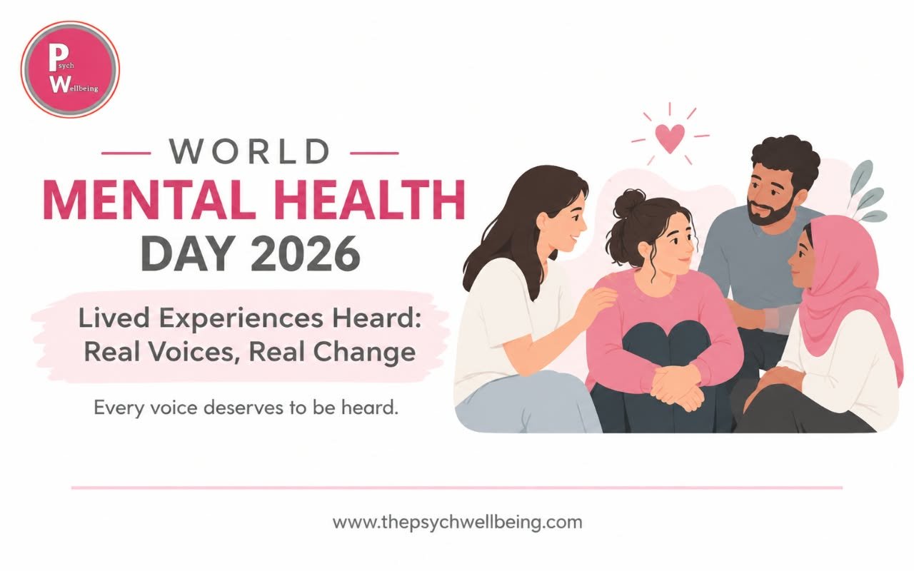 World Mental Health Day 2026 - Lived Experiences Heard, Real Voices, Real Change